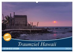 Traumziel Hawaii - Perle im Pazifik (Wandkalender 2024 DIN A2 quer), CALVENDO Monatskalender - und Udo Klinkel, Ellen