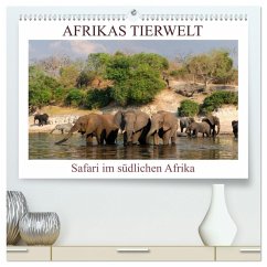 Afrikas Tierwelt, Safari im südlichen Afrika (hochwertiger Premium Wandkalender 2024 DIN A2 quer), Kunstdruck in Hochglanz