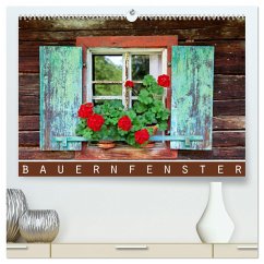 Bauernfenster (hochwertiger Premium Wandkalender 2024 DIN A2 quer), Kunstdruck in Hochglanz