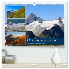 Das Kitzsteinhorn (hochwertiger Premium Wandkalender 2024 DIN A2 quer), Kunstdruck in Hochglanz