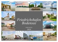 Friedrichshafen Impressionen (Wandkalender 2024 DIN A4 quer), CALVENDO Monatskalender