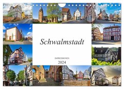 Schwalmstadt Impressionen (Wandkalender 2024 DIN A4 quer), CALVENDO Monatskalender - Meutzner, Dirk