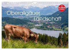 Oberallgäuer Landschaft (Wandkalender 2024 DIN A4 quer), CALVENDO Monatskalender