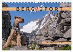 Berg-Hunde-Sport (Wandkalender 2024 DIN A3 quer), CALVENDO Monatskalender - Becker, Antje