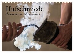 Hufschmiede - Impressionen eines alten Handwerks (Wandkalender 2024 DIN A3 quer), CALVENDO Monatskalender - Rochow, Holger