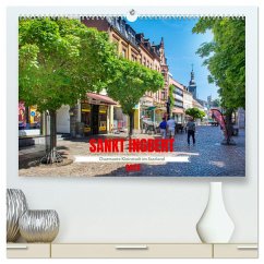 Sankt Ingbert - Charmante Kleinstadt im Saarland (hochwertiger Premium Wandkalender 2024 DIN A2 quer), Kunstdruck in Hochglanz