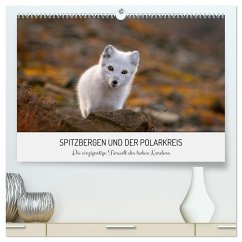 Spitzbergen und der Polarkreis (hochwertiger Premium Wandkalender 2024 DIN A2 quer), Kunstdruck in Hochglanz