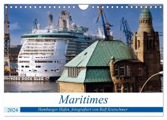Maritimes. Hamburger Hafen, fotografiert von Ralf Kretschmer (Wandkalender 2024 DIN A4 quer), CALVENDO Monatskalender