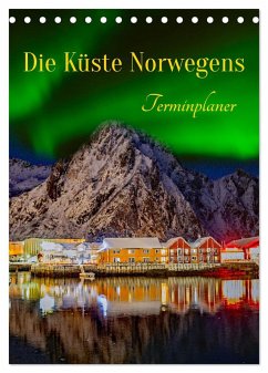 Die Küste Norwegens - Terminplaner (Tischkalender 2024 DIN A5 hoch), CALVENDO Monatskalender