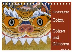 Buddhistische Götter, Götzen und Dämonen (Tischkalender 2024 DIN A5 quer), CALVENDO Monatskalender
