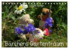 Bärchens Gartentraum (Tischkalender 2024 DIN A5 quer), CALVENDO Monatskalender - Berger, Evelyne
