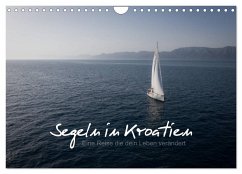 Segeln in Kroatien (Wandkalender 2024 DIN A4 quer), CALVENDO Monatskalender