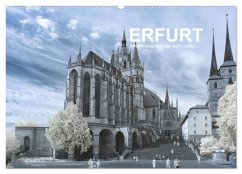 Erfurt - Infrarotfotografien von Kurt Lochte (Wandkalender 2024 DIN A2 quer), CALVENDO Monatskalender