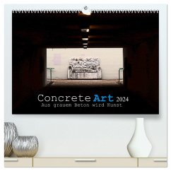Concrete Art (hochwertiger Premium Wandkalender 2024 DIN A2 quer), Kunstdruck in Hochglanz