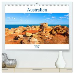 Australien - Kontraste (hochwertiger Premium Wandkalender 2024 DIN A2 quer), Kunstdruck in Hochglanz