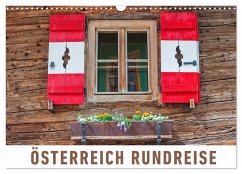Österreich Rundreise (Wandkalender 2024 DIN A3 quer), CALVENDO Monatskalender - Ristl, Martin
