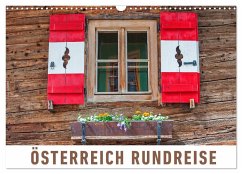 Österreich Rundreise (Wandkalender 2024 DIN A3 quer), CALVENDO Monatskalender