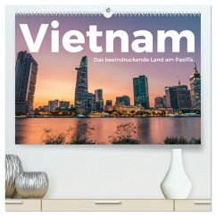 Vietnam - Das beeindruckende Land am Pazifik. (hochwertiger Premium Wandkalender 2024 DIN A2 quer), Kunstdruck in Hochglanz - Scott, M.