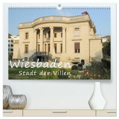 Wiesbaden - Stadt der Villen (hochwertiger Premium Wandkalender 2024 DIN A2 quer), Kunstdruck in Hochglanz