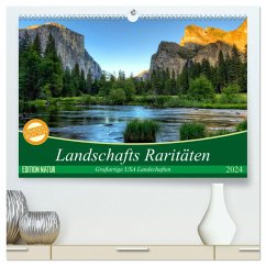Landschafts Raritäten ¿ Großartige USA Landschaften (hochwertiger Premium Wandkalender 2024 DIN A2 quer), Kunstdruck in Hochglanz