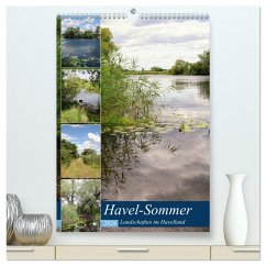 Havel-Sommer - Landschaften im Havelland (hochwertiger Premium Wandkalender 2024 DIN A2 hoch), Kunstdruck in Hochglanz