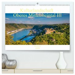 Kulturlandschaft Oberes Mittelrheintal III (hochwertiger Premium Wandkalender 2024 DIN A2 quer), Kunstdruck in Hochglanz