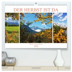 Der Herbst ist da (hochwertiger Premium Wandkalender 2024 DIN A2 quer), Kunstdruck in Hochglanz