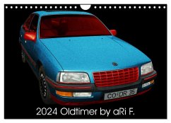 2024 Oldtimer by aRi F. (Wandkalender 2024 DIN A4 quer), CALVENDO Monatskalender - F,, aRi