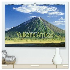Die schönsten Vulkane Afrikas (hochwertiger Premium Wandkalender 2024 DIN A2 quer), Kunstdruck in Hochglanz - Guni, Guenter