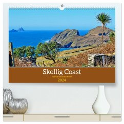 Skellig Coast - Irlands schönste Küste (hochwertiger Premium Wandkalender 2024 DIN A2 quer), Kunstdruck in Hochglanz