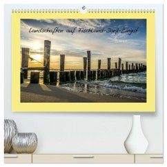 Landschaften auf Fischland-Darß-Zingst (hochwertiger Premium Wandkalender 2024 DIN A2 quer), Kunstdruck in Hochglanz