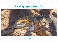 Die Galapagosinseln - Santa Cruz Island (Wandkalender 2024 DIN A3 quer), CALVENDO Monatskalender