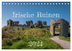 Irische Ruinen (Tischkalender 2024 DIN A5 quer), CALVENDO Monatskalender - Helfferich, Markus