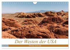 Der Westen der USA (Wandkalender 2024 DIN A4 quer), CALVENDO Monatskalender