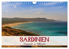 Sardinien Panoramakalender (Wandkalender 2024 DIN A4 quer), CALVENDO Monatskalender