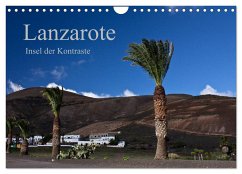 Lanzarote (Wandkalender 2024 DIN A4 quer), CALVENDO Monatskalender