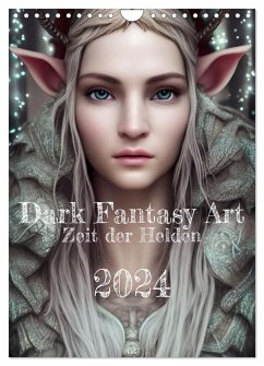 Dark Fantasy Art - Zeit der Helden (Wandkalender 2024 DIN A4 hoch), CALVENDO Monatskalender