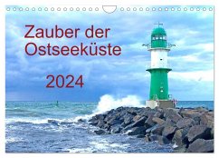 Zauber der Ostseeküste (Wandkalender 2024 DIN A4 quer), CALVENDO Monatskalender - und Frank Jürgens, Marlen