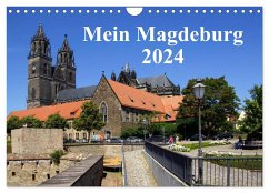 Mein Magdeburg 2024 (Wandkalender 2024 DIN A4 quer), CALVENDO Monatskalender - Bussenius, Beate