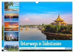 Unterwegs in Südostasien (Wandkalender 2024 DIN A3 quer), CALVENDO Monatskalender