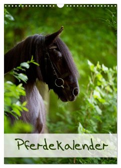 Pferdekalender (Wandkalender 2024 DIN A3 hoch), CALVENDO Monatskalender