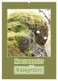 Moosmonster und Waldgeister (Wandkalender 2024 DIN A2 hoch), CALVENDO Monatskalender - keller, Angelika