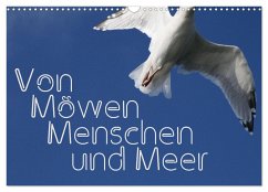 Von Möwen, Menschen und Meer (Wandkalender 2024 DIN A3 quer), CALVENDO Monatskalender