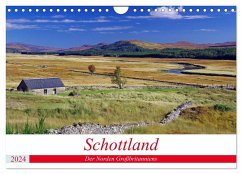 Schottland - Der Norden Großbritanniens (Wandkalender 2024 DIN A4 quer), CALVENDO Monatskalender - Pantke, Reinhard