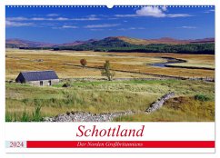 Schottland - Der Norden Großbritanniens (Wandkalender 2024 DIN A2 quer), CALVENDO Monatskalender