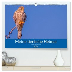 Meine tierische Heimat (hochwertiger Premium Wandkalender 2024 DIN A2 quer), Kunstdruck in Hochglanz