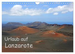 Urlaub auf Lanzarote (Wandkalender 2024 DIN A4 quer), CALVENDO Monatskalender - Eppele, Klaus