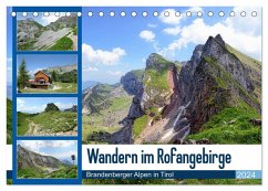 Wandern im Rofangebirge - Brandenberger Alpen in Tirol (Tischkalender 2024 DIN A5 quer), CALVENDO Monatskalender