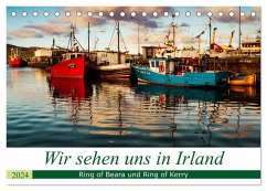 Wir sehen uns in Irland - Ring of Beara und Ring of Kerry (Tischkalender 2024 DIN A5 quer), CALVENDO Monatskalender