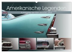 Amerikanische Legenden - Autoklassiker der 50er und 60er Jahre (Wandkalender 2024 DIN A2 quer), CALVENDO Monatskalender